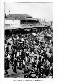 The Bazaar of Jaffa on a Market Day