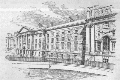 Illustration: TRINITY COLLEGE, DUBLIN