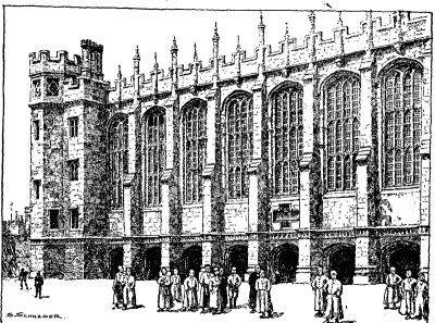 Illustration: CHRIST'S HOSPITAL, LONDON