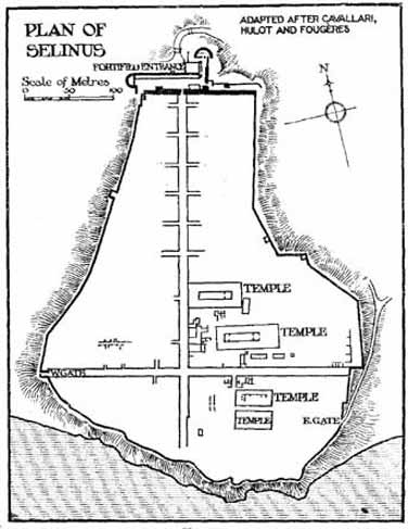 FIG. 3. PLAN OF SELINUS