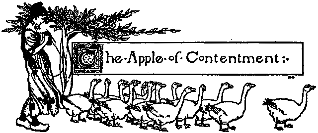 THE APPLE OF CONTENTMENT THE APPLE OF CONTENTMENT