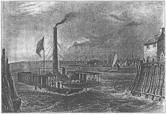 Im Hafen von New York.