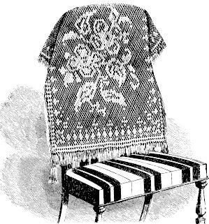 FLORAL ANTI-MACASSAR.