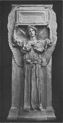 Copyright, De W.C. Ward. Plate 24.—Saint-Gaudens. "Amor Caritas."