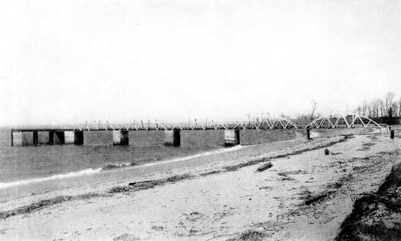 Plate XXX.—Yacht Pier Near Glen Cove, N. Y.