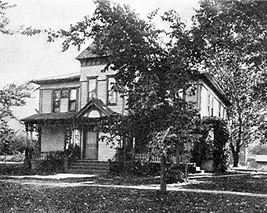 Residence of S. H. Drum, Owatonna, in First Congressional District—a veteran member of the society