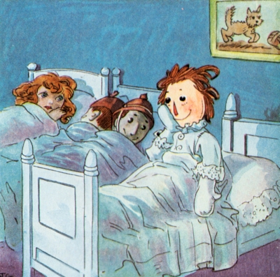 Back in bed