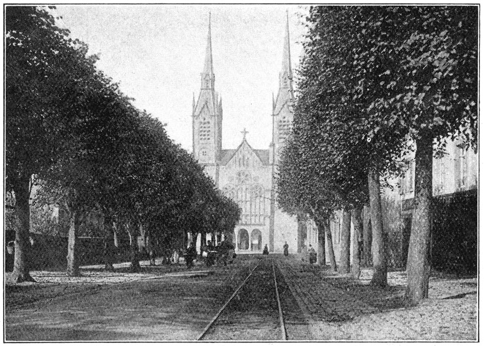 De Nieuwe St. Lourenskerk in Diekirch.