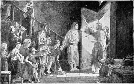 "PEACE BE TO THIS HOUSE"  "If any man hear My voice, and open the door, I will come in to him, and will sup with him, and he with Me." Rev. 3:20.