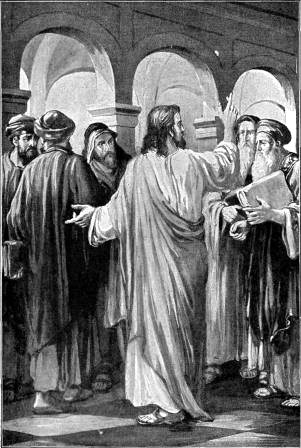 CHRIST AND THE SCRIBES  "In vain they do worship Me, teaching for doctrines the commandments of men." Matt. 15:9.