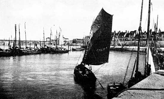 THE PORT OF CALAIS.