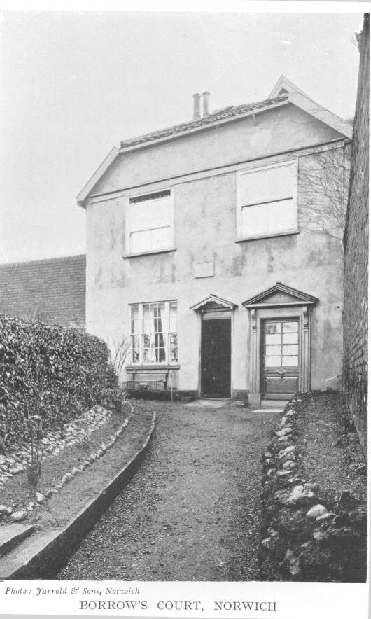 Borrow’s Court, Norwich.  Photo: Jarrold & Sons, Norwich