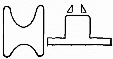 Fig. 156—Simple apparatus for demonstrating the larynx. Fig. 156