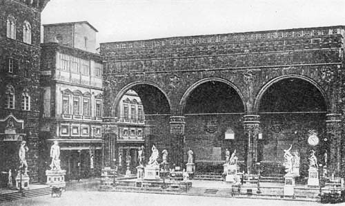 FLORENCE: THE LOGGIA DI LANZI