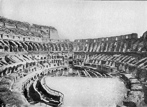 INTERIOR OF THE COLISEUM