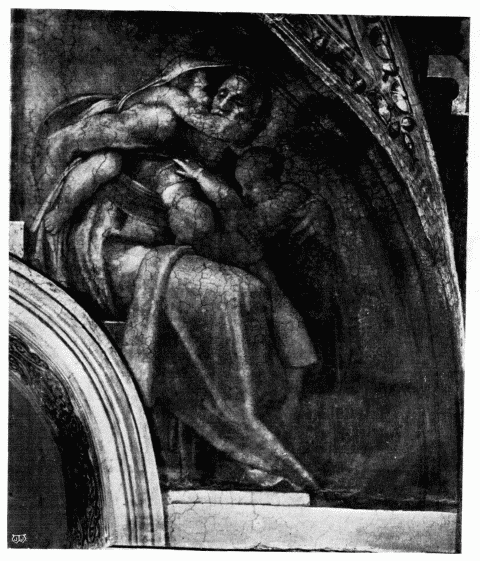 ONE OF THE ANCESTORS OF CHRIST, OVER THE WINDOW INSCRIBED "IORAM" Image #33