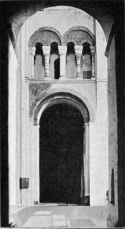 SAXON BALUSTER SHAFTS IN SOUTH TRANSEPT.