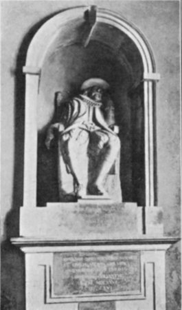 MONUMENT OF LORD BACON. "Sic sedebat."