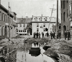 B. RIVER STREET, PATERSON, N. J., AFTER FLOOD.