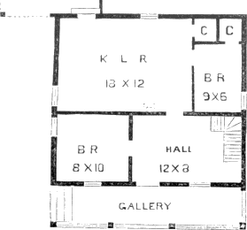 cottage 3, plan