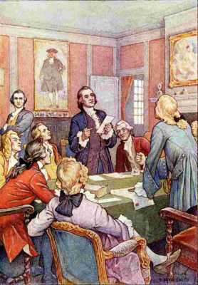 We now appeared very wide, and so far from each other in our opinions as to discourage all hope of agreement