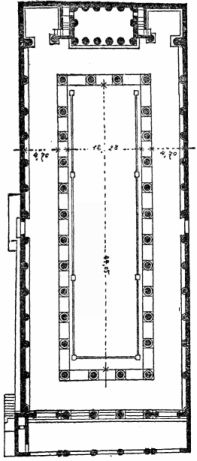 Plan Of The Basilica At Pompeii