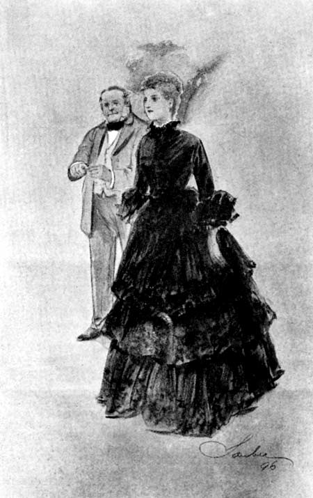 "I WAS JUST THINKING HOW LONG IT IS SINCE DICK HOWARD MENTIONED YOUR NAME TO ME—ABOUT THREE MONTHS, I BELIEVE." LUCILLE WALKED ON WITH HER HEAD ERECT.