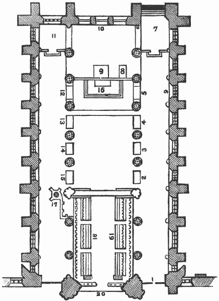 Ground Plan of the Choir