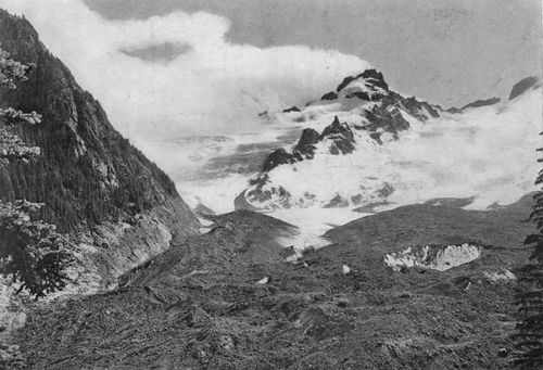 Looking up White Glacier.