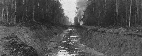 Cutting canal to divert White River into Lake Tapps.