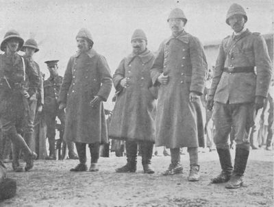 Captured Turkish Officers