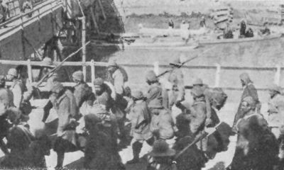 Turkish Prisoners Arrive At Basrah