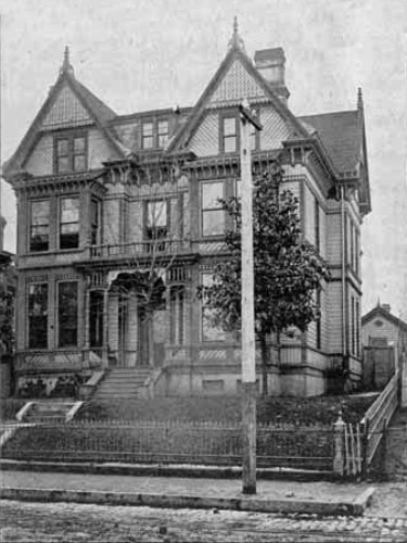 AS IT NOW IS—HOME OF A FREEMAN. Residence of R. R. Church, Memphis, Tenn., the wealthiest colored man in the state; estimated at $250,000.