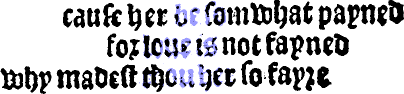 text reconstruction