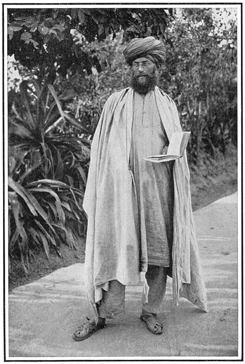 Dr. Pennell op reis als sadoe of bedelmonnik.