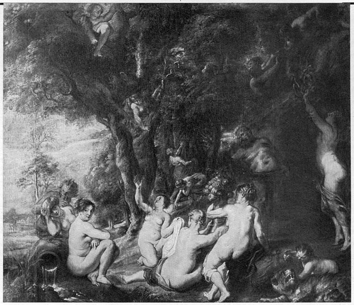 28. Nymphen en Satyrs.