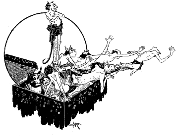 Une multitude de démons s'échappèrent de la boîte Une multitude de démons s'échappèrent de la boîte