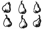 six pears