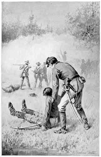 Sergeant Fronklyn dragged the form of Lieutenant Lyon out of the mêlée.