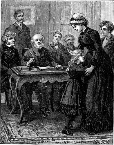 "AUNT AMY HAD STEPPED FORWARD" (p. 95).
