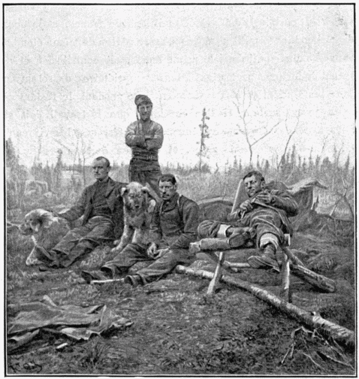 UN INSTANT DE REPOS.—DESSIN D'OULEVAY, PHOTOGRAPHIE DE M. GOLDSCHMIDT.