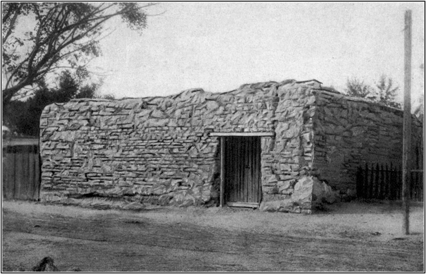 Old Barracks on North Side of Alameda Street