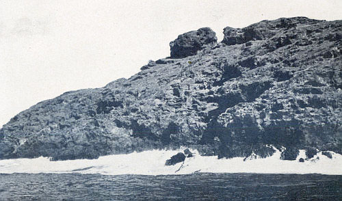 WHERE THE DEEP-BLUE SWELL BOOMS AGAINST THE LAVA WALL OF CLEMENTE ISLAND