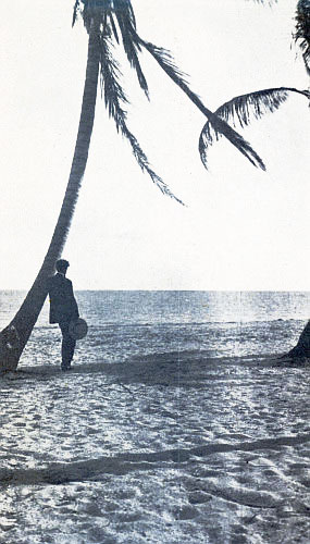 AT LONG KEY, THE LONELY CORAL SHORE WHERE THE SUN SHINES WHITE ALL DAY AND THE STARS SHINE WHITE ALL NIGHT