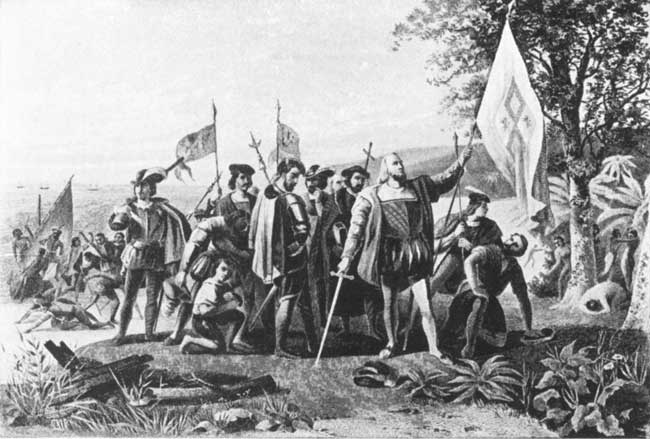 THE LANDING OF COLUMBUS.