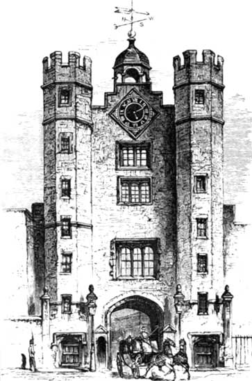 GATEWAY OF ST. JAMES PALACE.