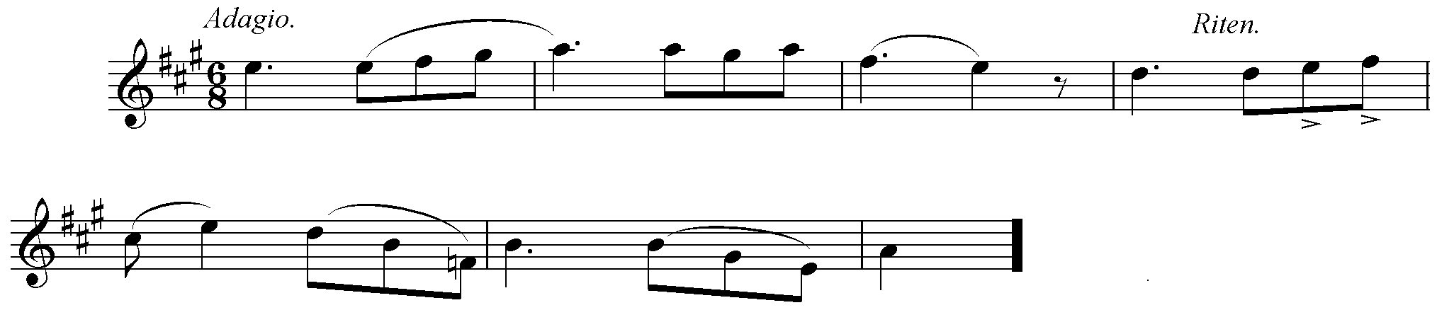 notation musicale