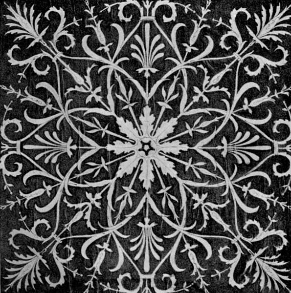 Plate 29.—Panel from door of Sala del Cambio, Perugia. 