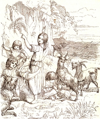 Shepherd scene