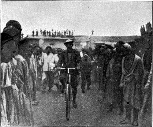 RIDING BEFORE THE GOVERNOR OF MANAS.